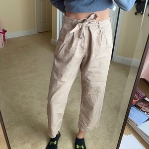 Zara Paper bag pants